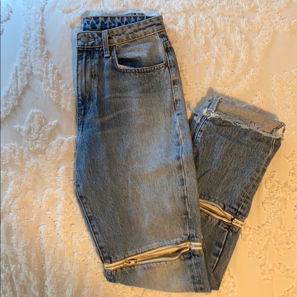 Carmar zipper jeans